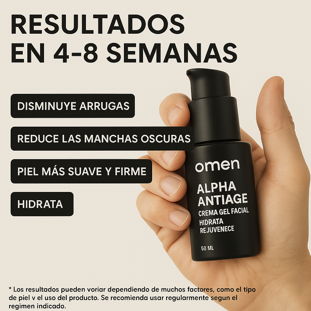Serum ALPHA, Anti-Age para Hombre